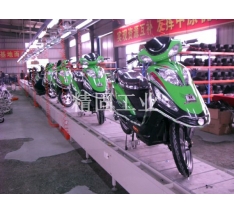 Motorcycle assembly line