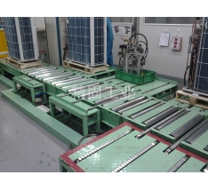 Commercial air conditioner external machine inspection line