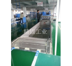 LED street lamp assembly line