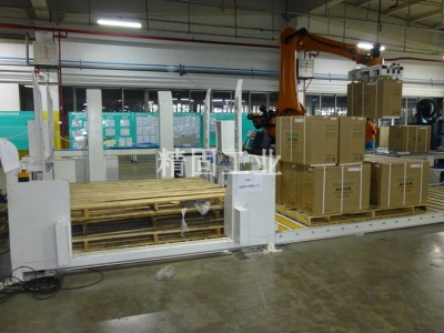 Automatic palletizing equipment