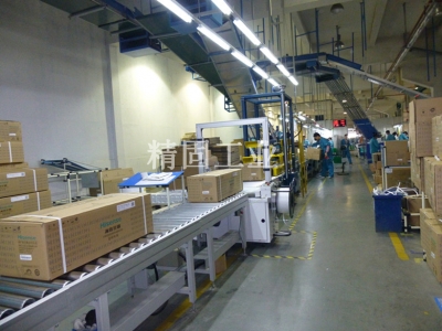 Assembly line of domestic air conditioner inner unit