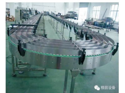 Track type chain plate line