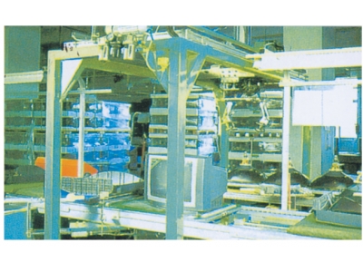 On line workstation (vacuum suction crane)