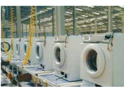 Washing machine assembly line