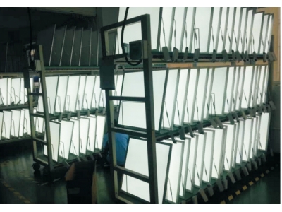 Aging rack for face lamp