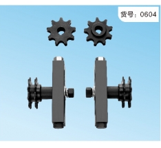 全钢制2.5倍速张紧座/P=2.54/孔距120mm