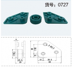 工装板对角装导轮（29mm）