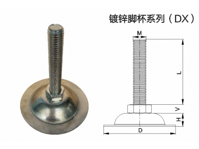 镀锌脚杯系列