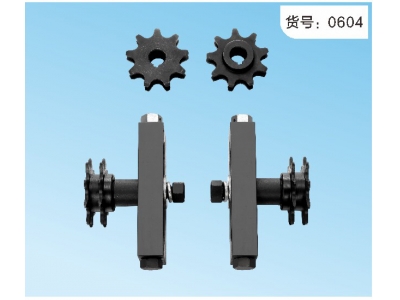 全钢制2.5倍速张紧座/P=2.54/孔距120mm